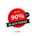 Black Friday Sale tag. Special offer, big sale, discount, best price, mega sale banner. Shop or online shopping. Sticker, badge,