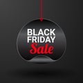 Black friday sale tag Royalty Free Stock Photo