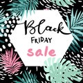 Black Friday Sale Tropic Poster