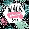 Black Friday Sale Tropic Poster