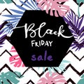 Black Friday Sale Tropic Poster