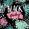 Black Friday Sale Tropic Poster