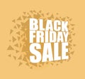 Black Friday sale vector illustration Royalty Free Stock Photo