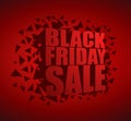 Black Friday sale vector illustration Royalty Free Stock Photo