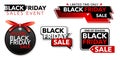 Black Friday Sale VECTOR labels selection