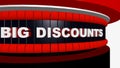 Black friday sales with big discounts and special offers