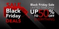 Black Friday Sales Set of two Royalty Free Stock Photo