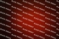 Black Friday seamless text pattern on red gradient sale background Royalty Free Stock Photo