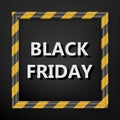 Black Friday sign Royalty Free Stock Photo