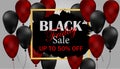 Black Friday. Special offers. Sale and Discount. Design template. Vector illustration. EPS 10