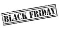 Black friday stamp Royalty Free Stock Photo