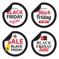 Black friday sticker