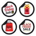 Black friday sticker