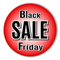 Black Friday. Vector image with inscription black friday.