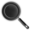 Black frying pan