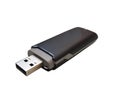 Black 3g usb wireless mobile modem Royalty Free Stock Photo