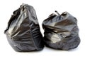 Black garbage bag