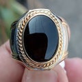 Black Gemstone - Sard Chalcedony