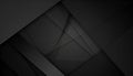 Black geometric layered abstract background texture 2 Royalty Free Stock Photo