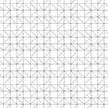 Black geometric seamless pattern on white background Royalty Free Stock Photo