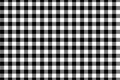 Black Gingham pattern. Texture from rhombus/squares for - plaid, tablecloths, clothes, shirts, dresses, paper, bedding, blankets,