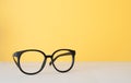 Black glasses frame Royalty Free Stock Photo