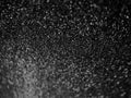 Black glitter abstract rough cement floor texture for blur background Christmas Royalty Free Stock Photo