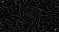 Black Glossy Swirl Abstract Background Royalty Free Stock Photo