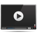 Video Player Royalty Free Stock Photo