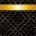 Black and gold background