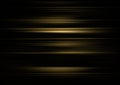 Black gold background with darker surface has a soft gradation with light technology.