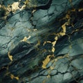 Black and Gold Marble Texture Royalty Free Stock Photo