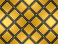 Black and gold mosaic