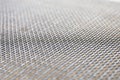 Black, gold and silver color wicker texture background, closedup, unsharp edges Royalty Free Stock Photo