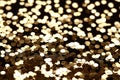 Black and Gold Sparkle Glitter background. Holiday, Christmas, Valentines, Beauty and Nails abstract texture