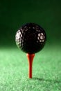 Black golfball