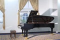 Black grand piano