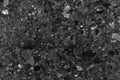 Black granite rock texture. Royalty Free Stock Photo