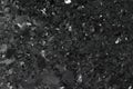 Black granite stone background. Royalty Free Stock Photo