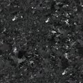 Black granite stone background. Seamless square texture, tile ready. Royalty Free Stock Photo