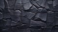 Abstract Crumbling Stones: Black Wallpaper With Realistic Landscape Style