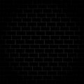 Black and gray brick wall background Royalty Free Stock Photo