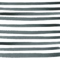 Black and gray horizontal stripes. watercolor