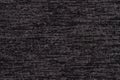 Black and gray knit textured weave material background Royalty Free Stock Photo