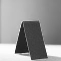 Black and gray paper shapes and shadows Royalty Free Stock Photo