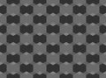 Black and gray polygonal and square backgrounds