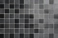 Black and gray tiled background