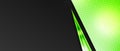 Black and green glossy abstract corporate background