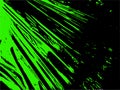 Black and green stretched plastic film. Urban vector grunge background. Royalty Free Stock Photo