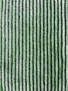 black and green striped fluffy fabric